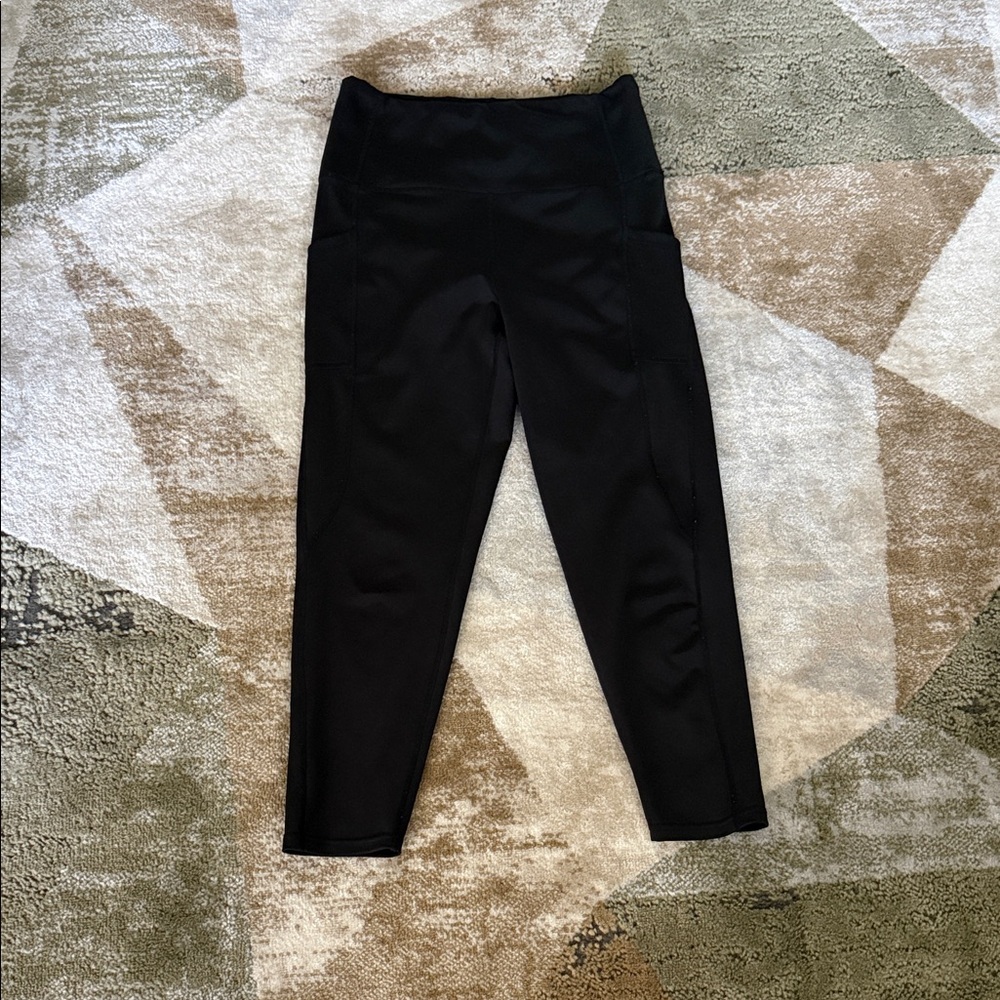 Black High-Waisted Leggings